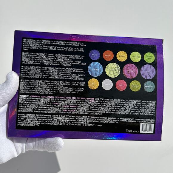 Danessa Myricks Lightwork Volume IV 4 Transcendence Eyeshadow Palette Rare NIB - Picture 5 of 14